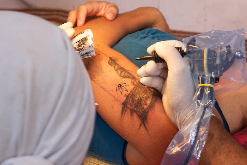 How I found my, "It's Okay" in the hands of my Marquesan tattooist