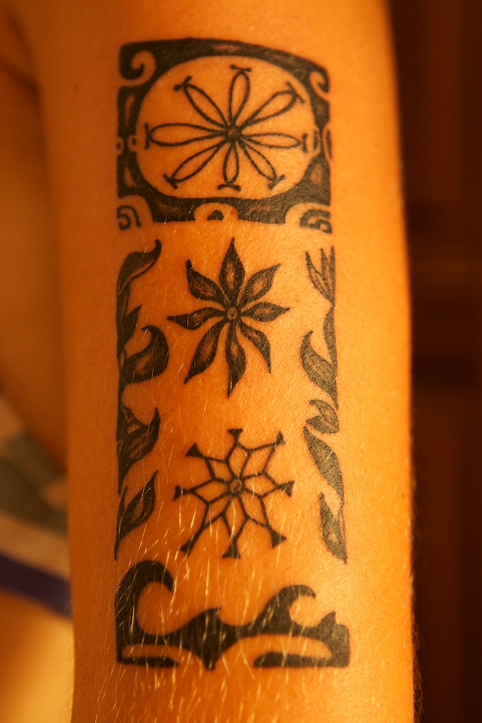 How I found my, "It's Okay" in the hands of my Marquesan tattooist