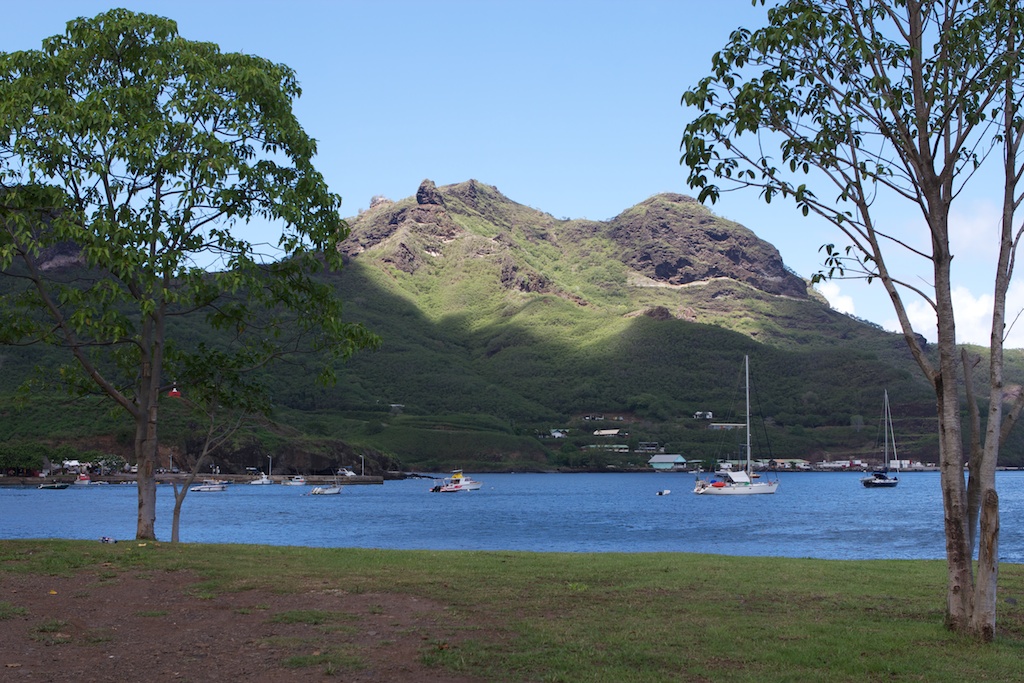 Taiohae and D'Anaho Bays